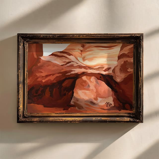 Sandstone Art Print