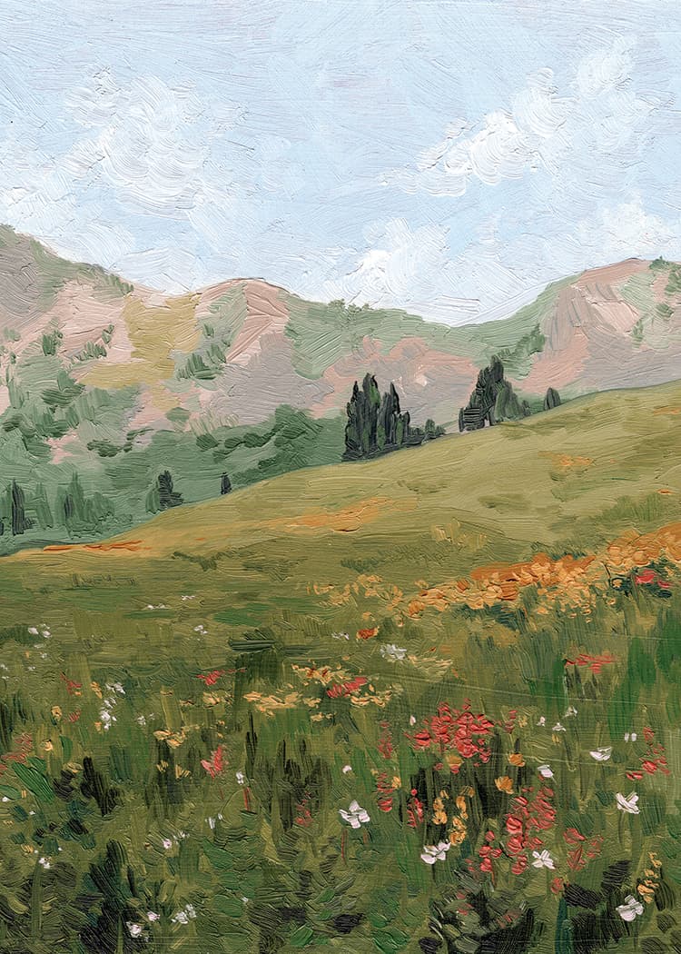 Alpine #2 Art Print