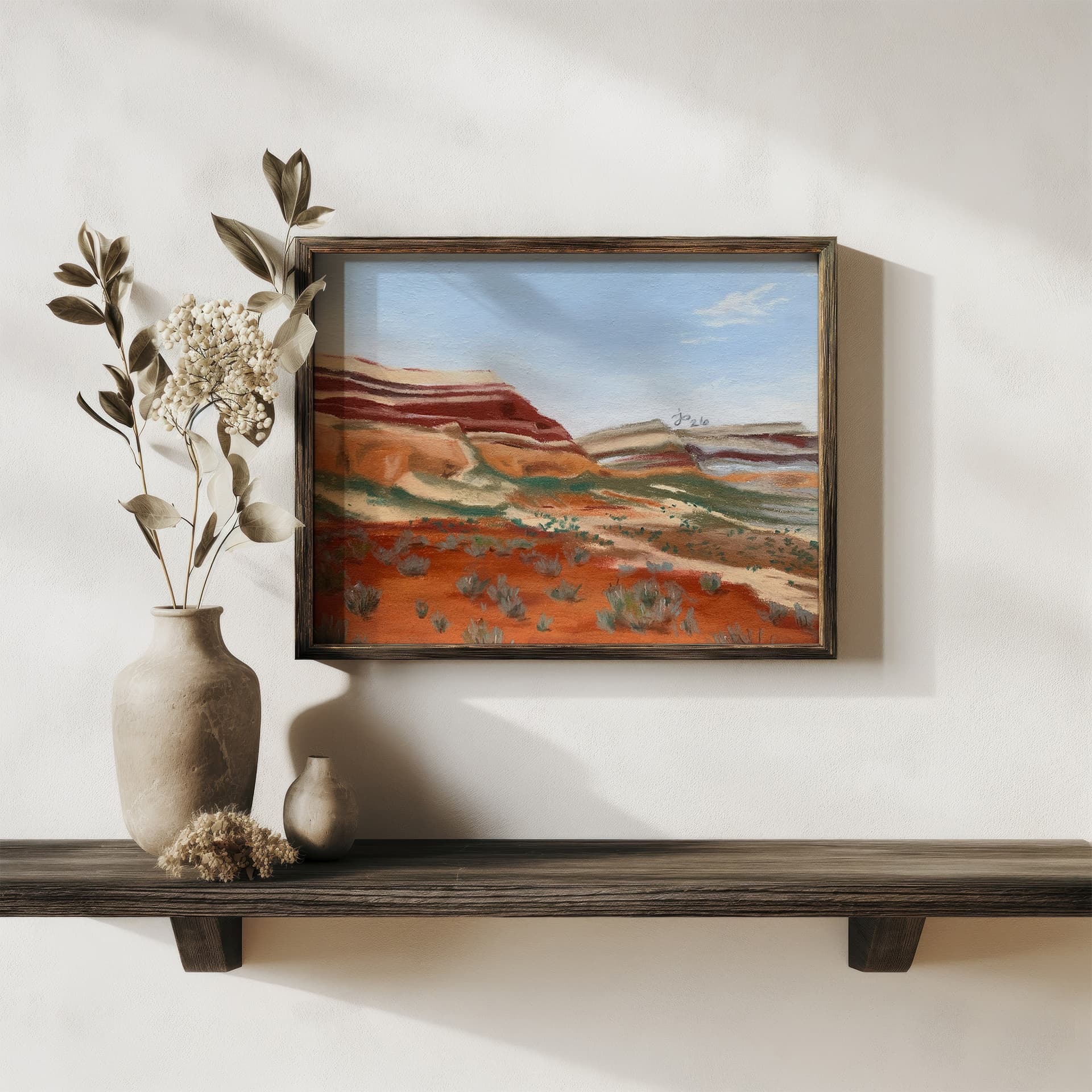 Red Desert #1 Art Print