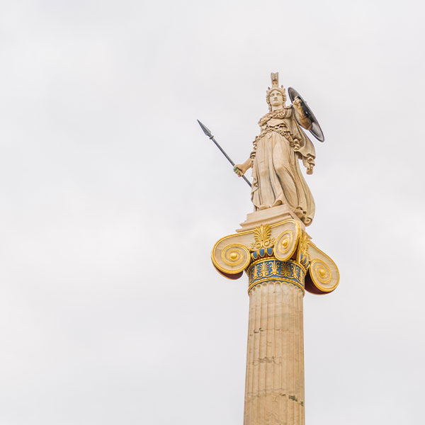 Athena, goddess of wisdom