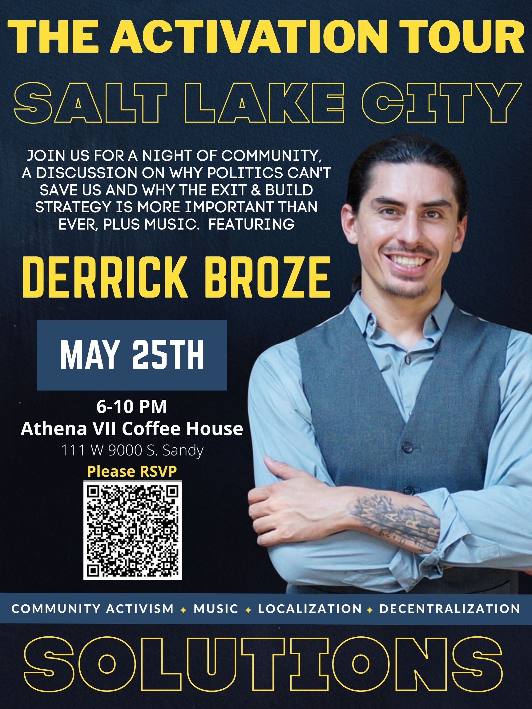 Derrick Broze – Activation Tour